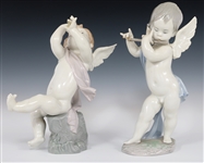 LLADRO ANGELS & MADONNA PORCELAIN FIGURINES