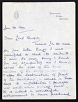 PRINCE GEORGE DUKE OF KENT ALS AUTOGRAPH LETTER 1941