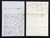 PRINCE ALBERT PRINCE CONSORT AUTOGRAPHED LETTER 1859