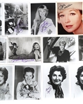 20TH C. TV & FILM ACTORS & ACTRESSES AUTOGRAPHED PHOTOS