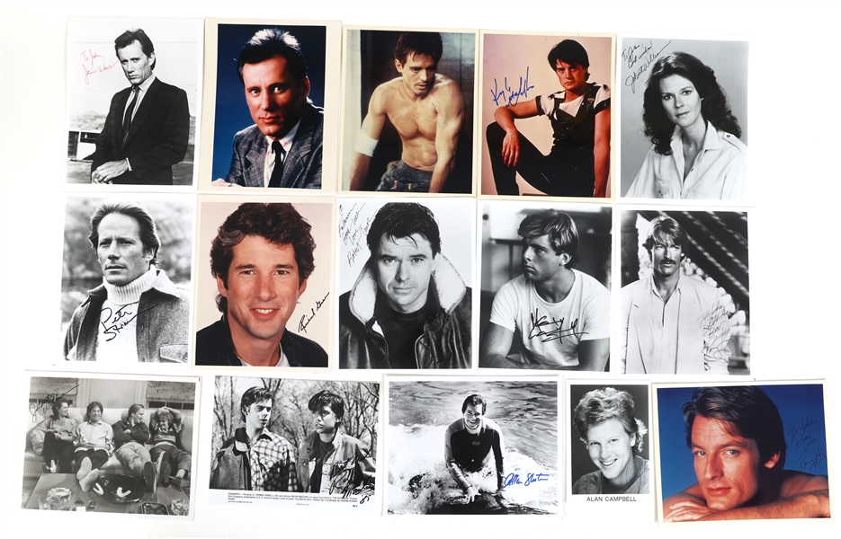 20TH C. TV & FILM ACTORS & ACTRESSES AUTOGRAPHED PHOTOS
