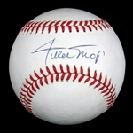 WILLIE MAYS HOF AUTOGRAPHED BASEBALL