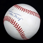 WILLIE MAYS HOF AUTOGRAPHED BASEBALL