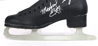 ELDREDGE & WEISS AUTOGRAPHED FIGURE SKATE 