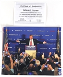 2016 US PRESIDENT DONALD TRUMP AUTOGRAPHED PHOTO