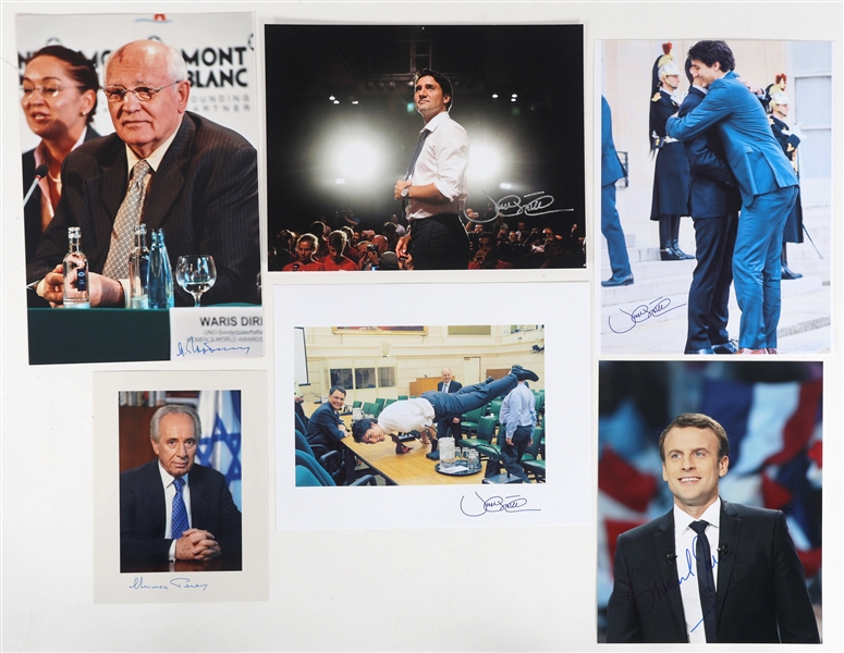 WORLD LEADERS AUTOGRAPHED PHOTOS 