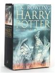J.K. ROWLING HARRY POTTER SIGNED FIRST EDITION BOOK