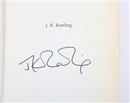 J.K. ROWLING HARRY POTTER SIGNED FIRST EDITION BOOK
