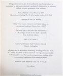 J.K. ROWLING HARRY POTTER SIGNED FIRST EDITION BOOK