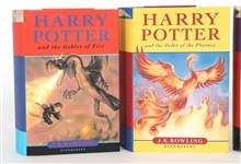 HARRY POTTER BRITISH EDITION BOOKS