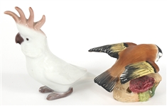 PORCELAIN ANIMAL FIGURINES 