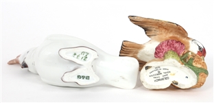 PORCELAIN ANIMAL FIGURINES 
