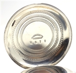 ELGIN W.H. FERRY COIN SILVER HUNTING CASE POCKET WATCH