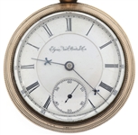 MEN'S ELGIN GOLD FILLED CASE POCKET WATCH
