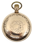 MEN'S ELGIN GOLD FILLED CASE POCKET WATCH