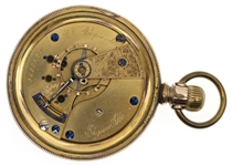 MEN'S ELGIN GOLD FILLED CASE POCKET WATCH