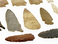 NATIVE AMERICAN ARROWHEADS / POINTS - LOT OF 15