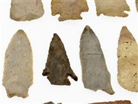 NATIVE AMERICAN ARROWHEADS / POINTS - LOT OF 15