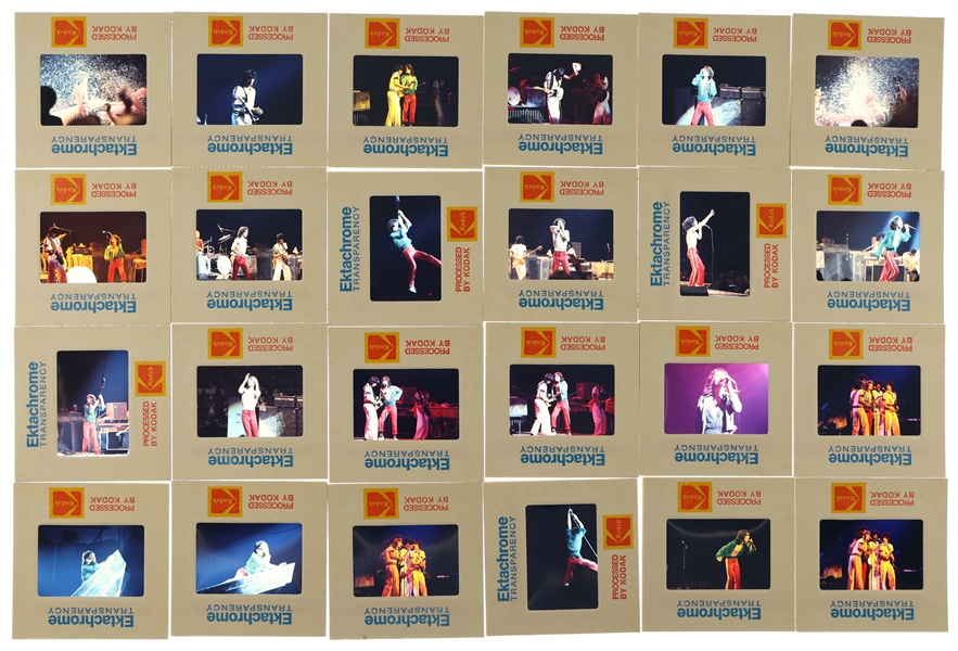 ORIGINAL EKTACHROME SLIDES - THE ROLLING STONES 1975