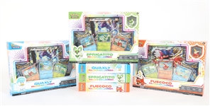 2023 POKEMON PALDEA COLL. SPRIGATITO, QUAXLY, FUECOCO