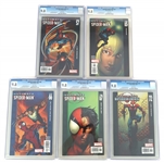 MARVEL ULTIMATE SPIDER-MAN COMIC BOOKS CGC GRADED NM/M