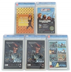 MARVEL ULTIMATE SPIDER-MAN COMIC BOOKS CGC GRADED NM/M