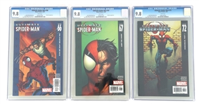 MARVEL ULTIMATE SPIDER-MAN COMIC BOOKS CGC GRADED NM/M