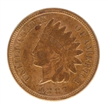 1887 US INDIAN HEAD 1C COIN AU