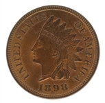 1898 US INDIAN HEAD 1C COIN UNC