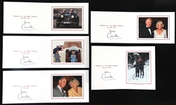 CAMILLA QUEEN CONSORT AUTOGRAPHED HOLIDAY CARDS