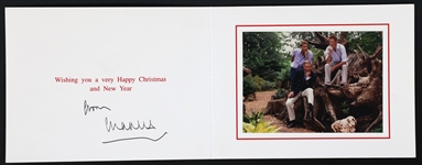 CHARLES PRINCE OF WALES AUTOPEN SIGNED CHRISTMAS CARD