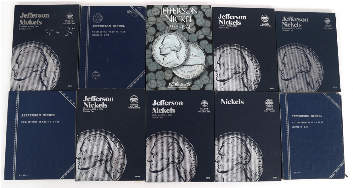1938-1996 US JEFFERSON 5C COIN SETS - PARTIAL & FULL