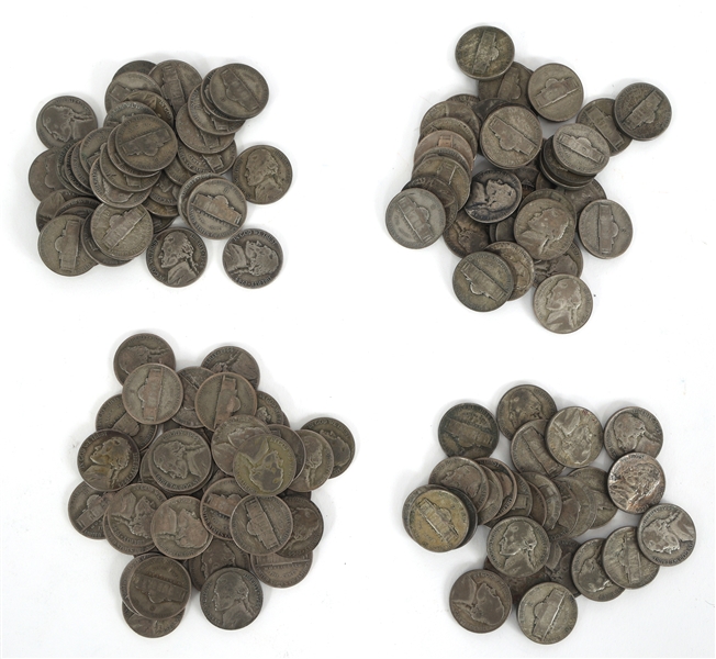 US SILVER WAR NICKELS 