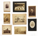 LATE 19TH/EARLY 20TH C. CABINET CARD IMAGES