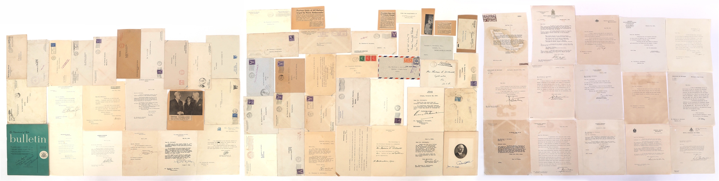 THEODORE R. STILLWELL CORRESPONDENCE