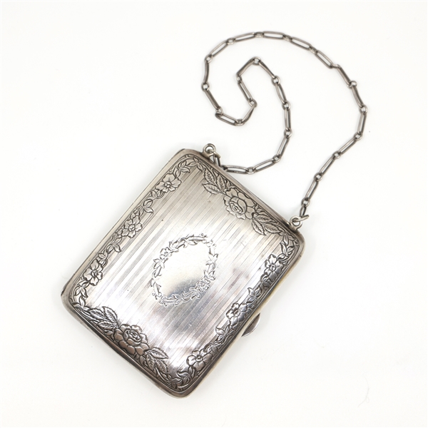 WEBSTER CO. STERLING SILVER PURSE 