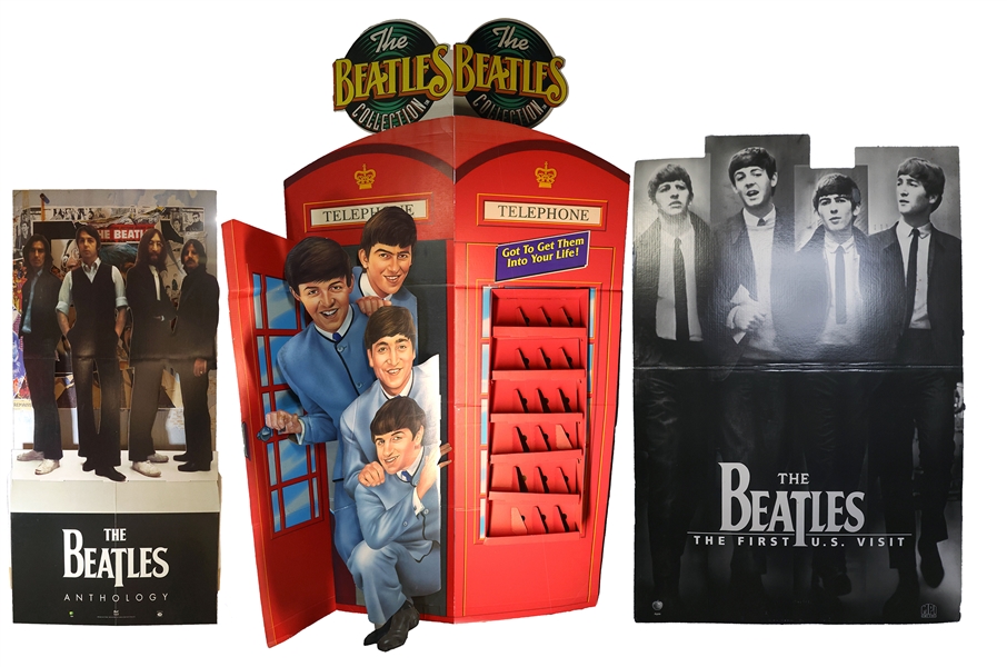 THE BEATLES FLOOR DISPLAYS