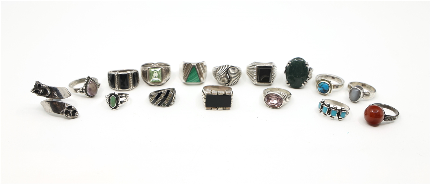 STERLING SILVER FASHION RINGS