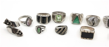 STERLING SILVER FASHION RINGS