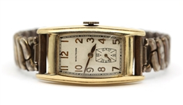 MEN'S WALTHAM GOLD-FILLED CASE MECHANICAL WRISTWATCH