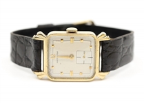 MEN'S HAMILTON GOLD-FILLED CASE MECHANICAL WRISTWATCH