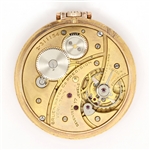 MEN'S GRUEN GOLD-FILLED CASE VERI-THIN POCKET WATCH