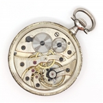 MEN'S ZARA .935 SILVER CASE POCKET WATCH