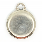 MEN'S CHRONOMETRE PERFECTA STEEL CASE POCKET WATCH