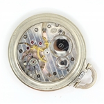 MEN'S CHRONOMETRE PERFECTA STEEL CASE POCKET WATCH