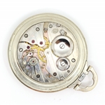 MEN'S CHRONOMETRE PERFECTA STEEL CASE POCKET WATCH