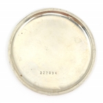 MEN'S CHRONOMETRE PERFECTA STEEL CASE POCKET WATCH
