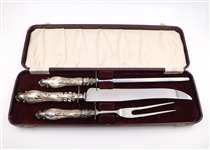 CHELTENHAM & CO. STERLING SILVER CARVING SET