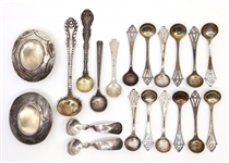 STERLING SILVER SALT SPOONS