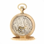 MEN'S WALTHAM GOLD-FILLED HUNTER'S CASE POCKET WATCH